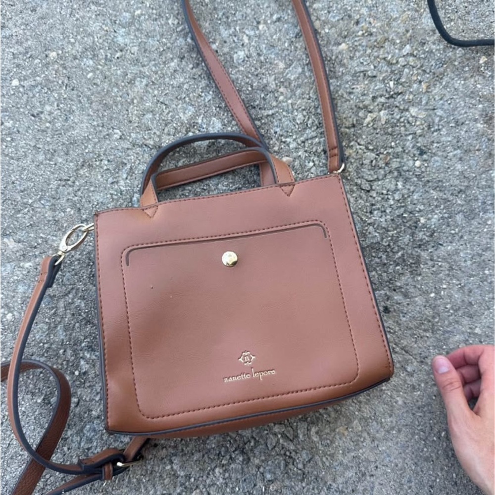 Nanette Lepore Tan Crossbody Bag